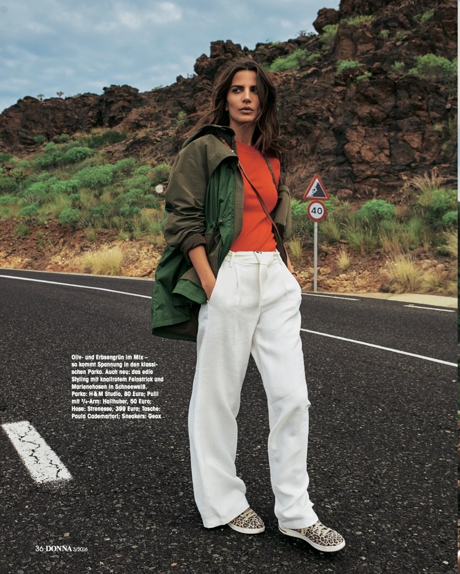 Midikennov top model Helena Šopar za DONNA magazin