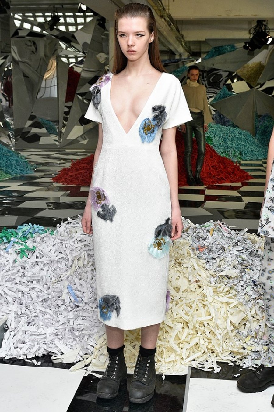 Midikennovi modeli Alena i Andrea na London fashion weeku