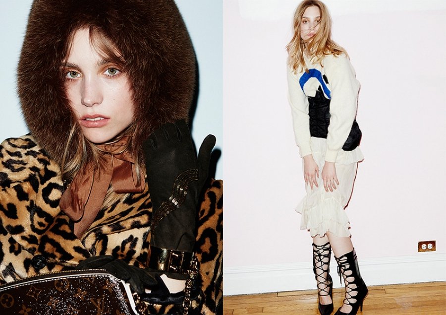 Midikennov model Ena Čuček za Contributor magazin