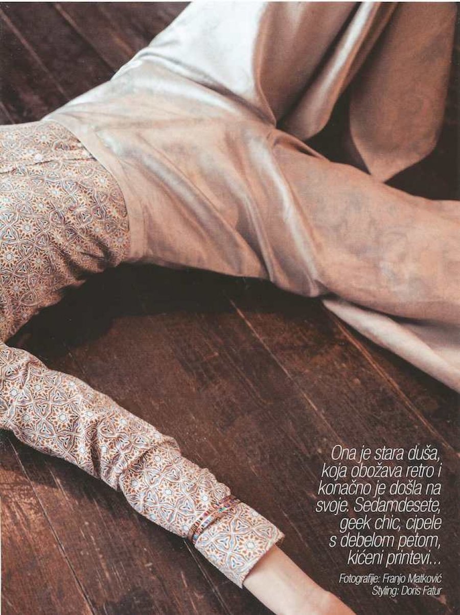 Midikennov model Ena Čuček za magazin Budi IN