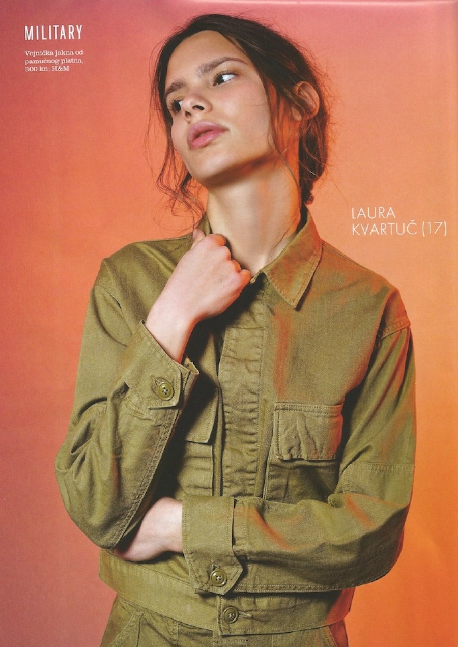 Laura Kvartuč novo lice mode magazina ELLE
