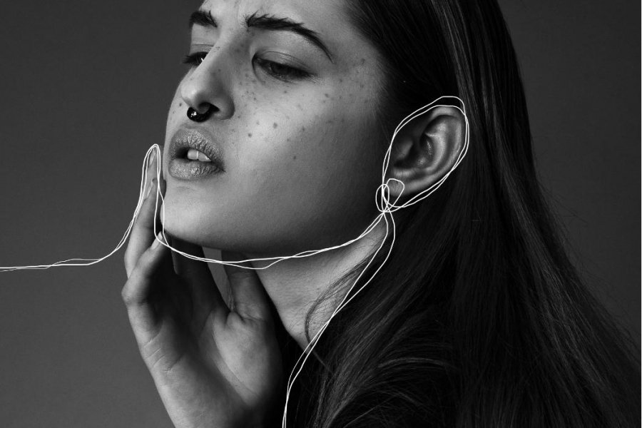 Midikennov model Sara Maria Knežević za Kaltblut magazin