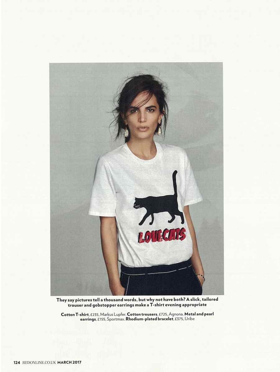 Midikennov top model Helena Šopar za magazin RED