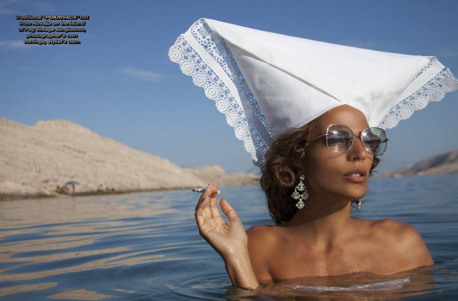 Midikennov top model Helena Šopar za najnoviji editorijal AS IF magazina