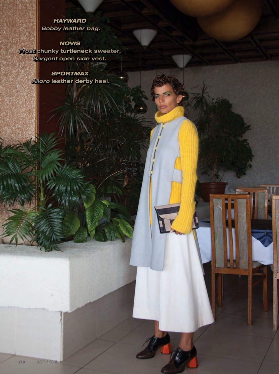 Midikennov top model Helena Šopar za najnoviji editorijal AS IF magazina