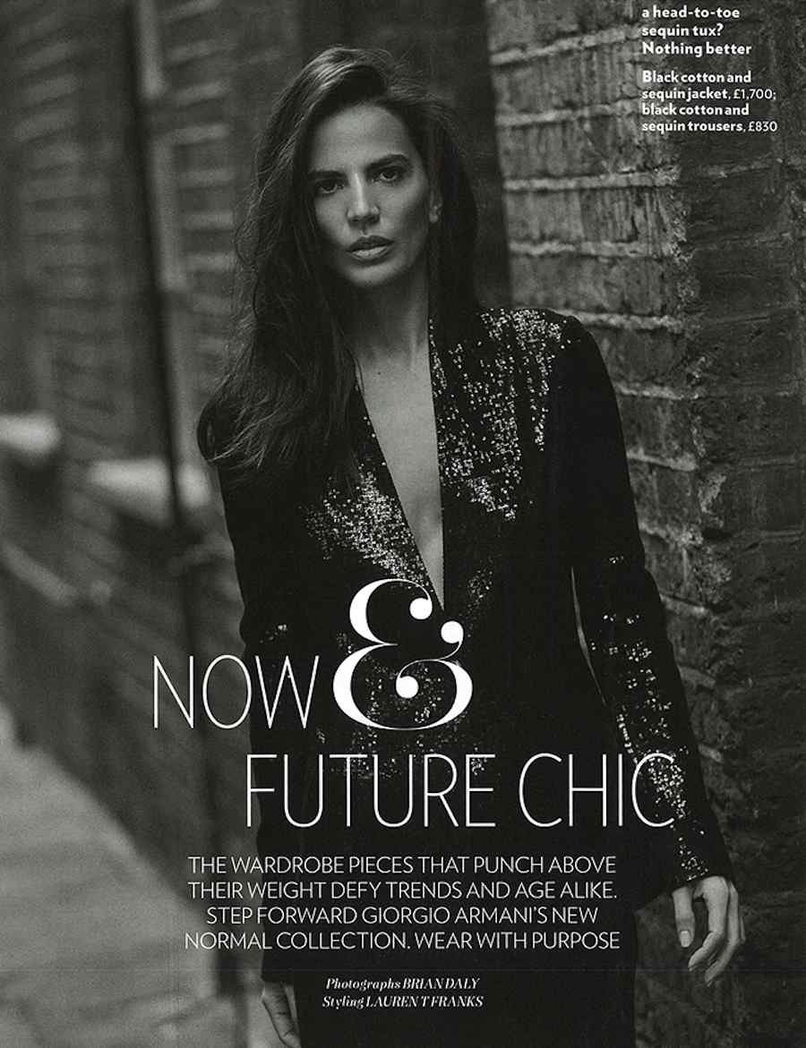 Midikennov top model Helena Šopar u crno-bijelom editorijalu Red magazin 