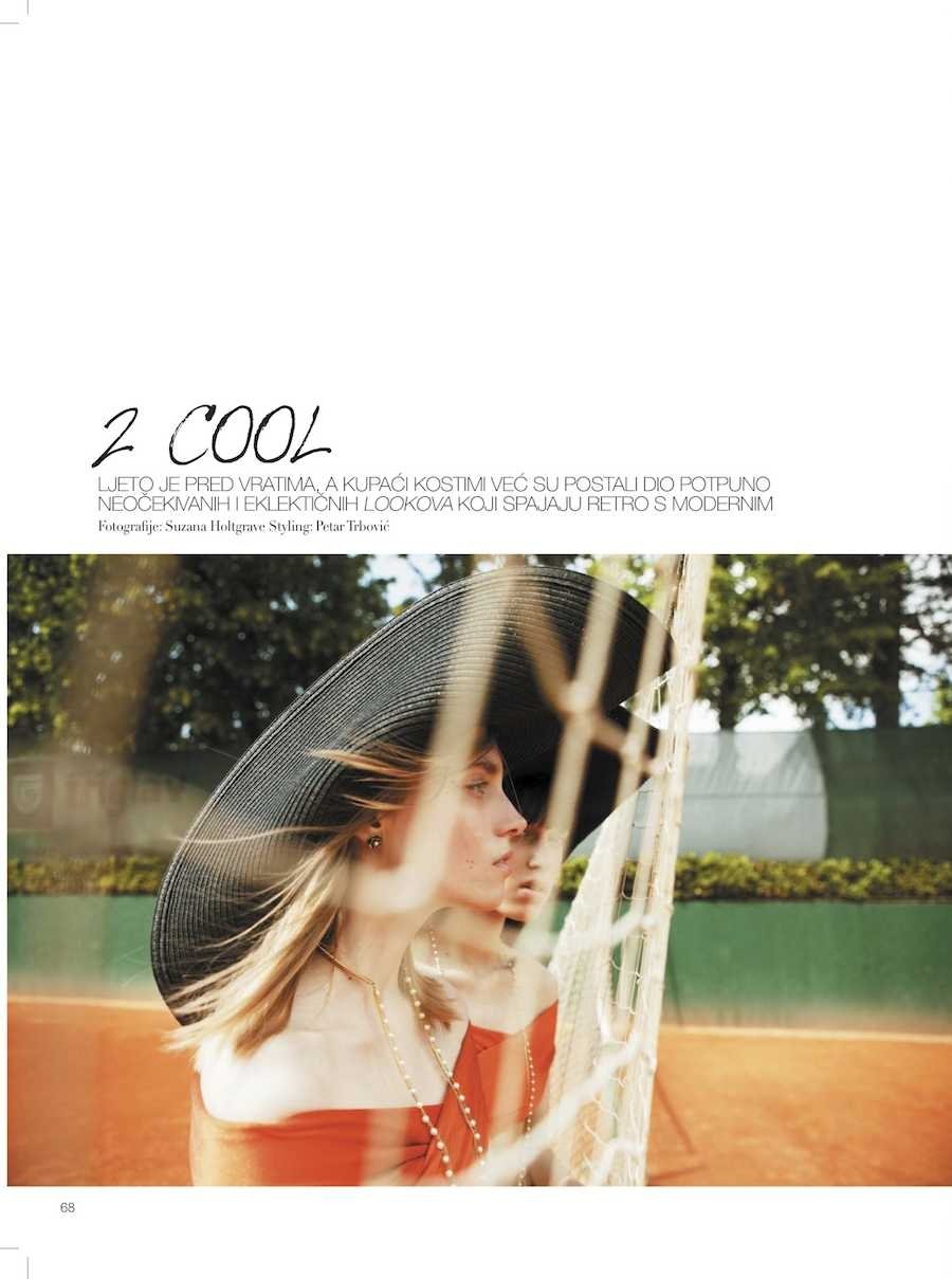 Midikennov model Ena Čuček za magazin Grazia