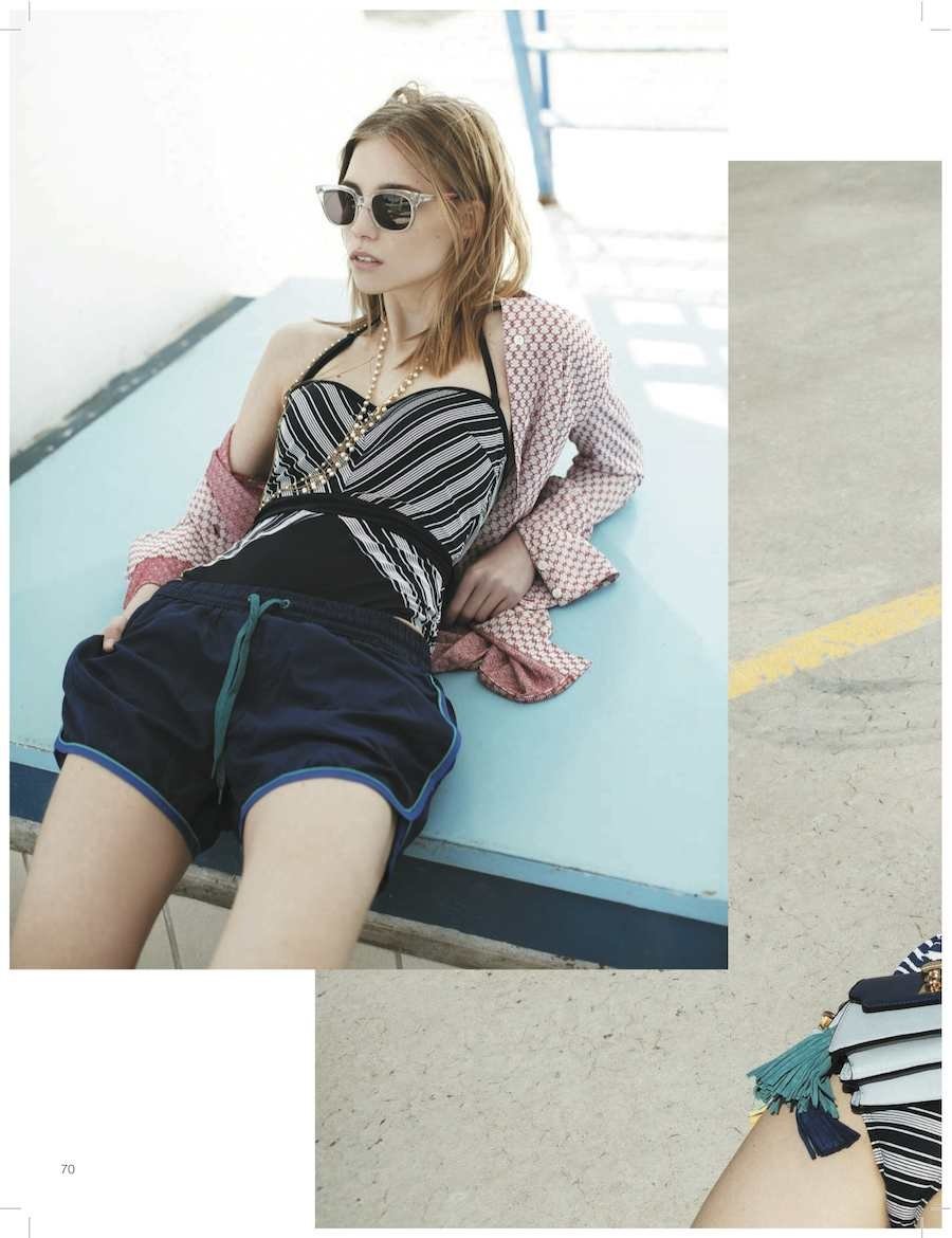 Midikennov model Ena Čuček za magazin Grazia