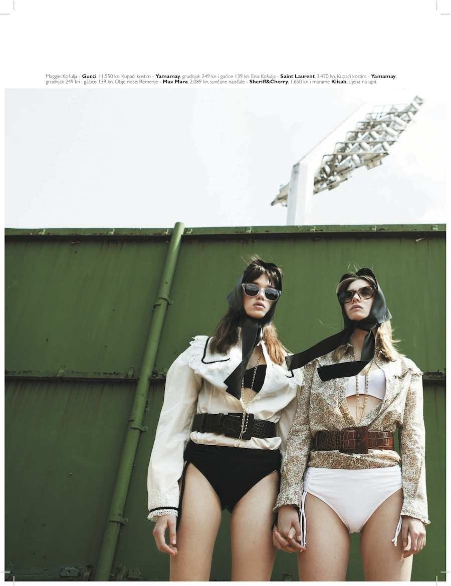 Midikennov model Ena Čuček za magazin Grazia