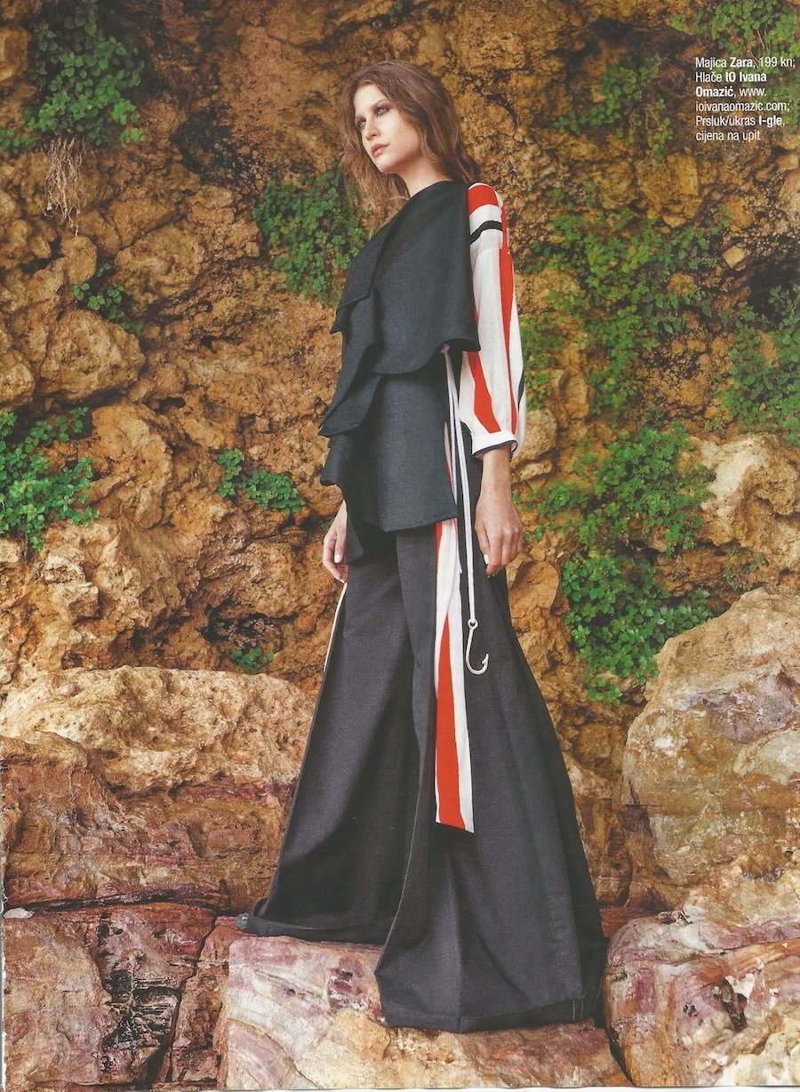 Midikennov model Alena Kananovic za magazin Gloria Glam