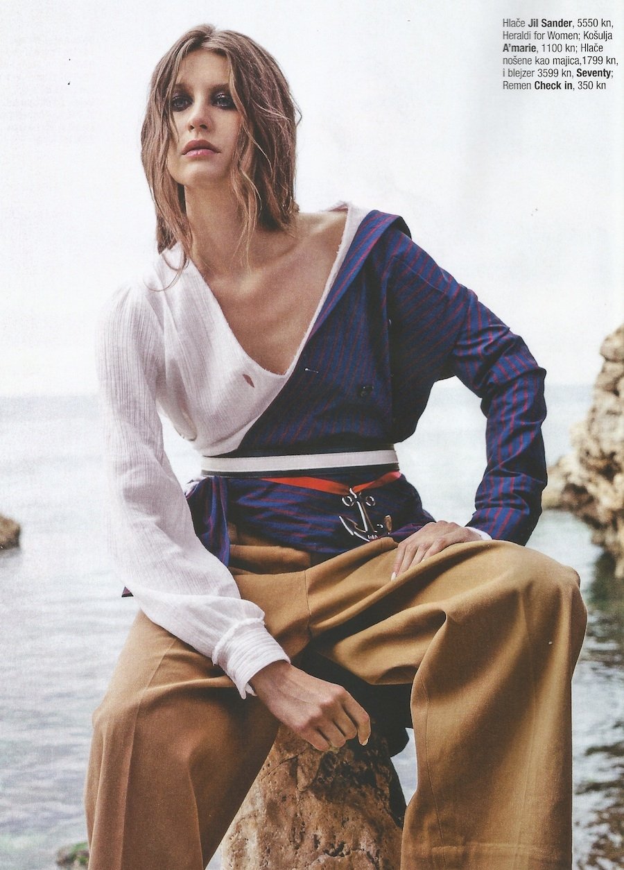 Midikennov model Alena Kananovic za magazin Gloria Glam