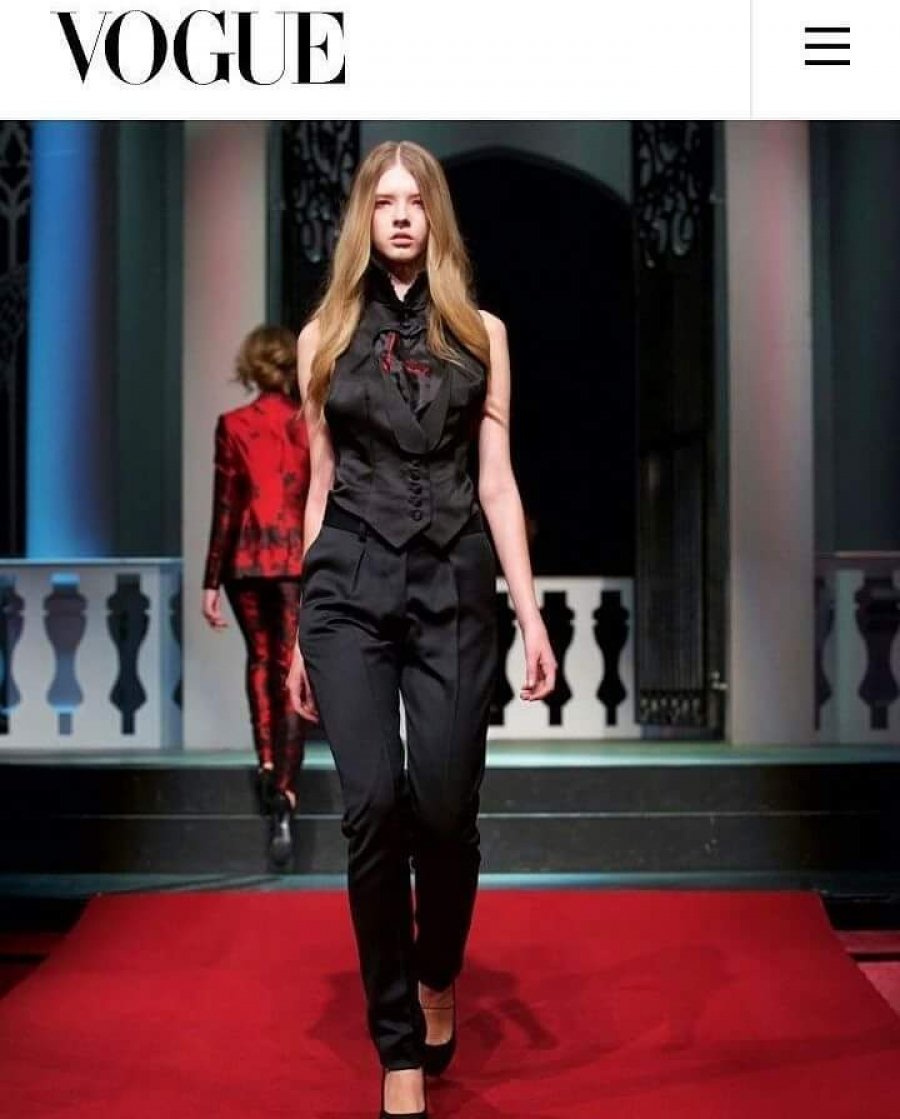 Andrea za Joshua Kane na London Fashion weeku 