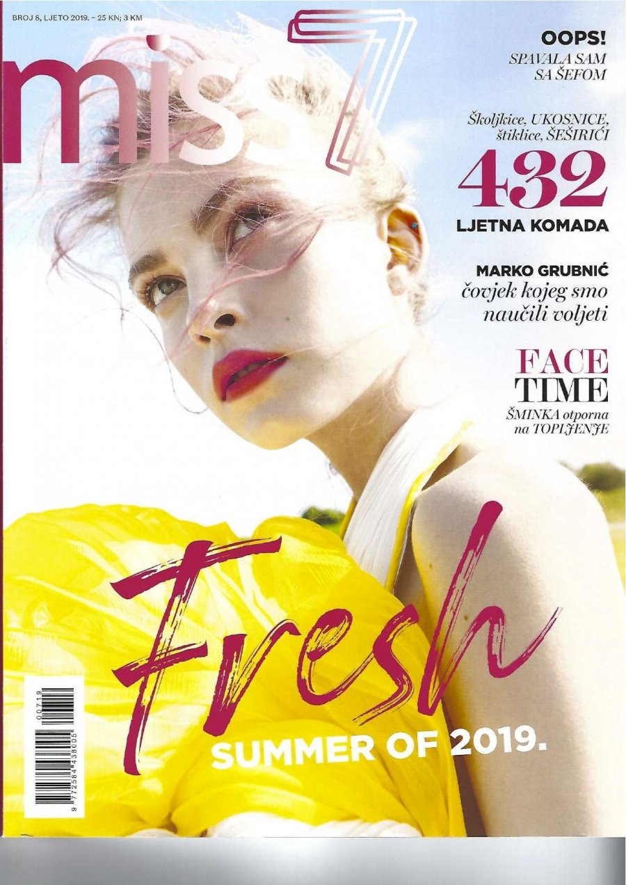 Midikennova ljepotica Klara za naslovnicu modnog magazina Miss 7