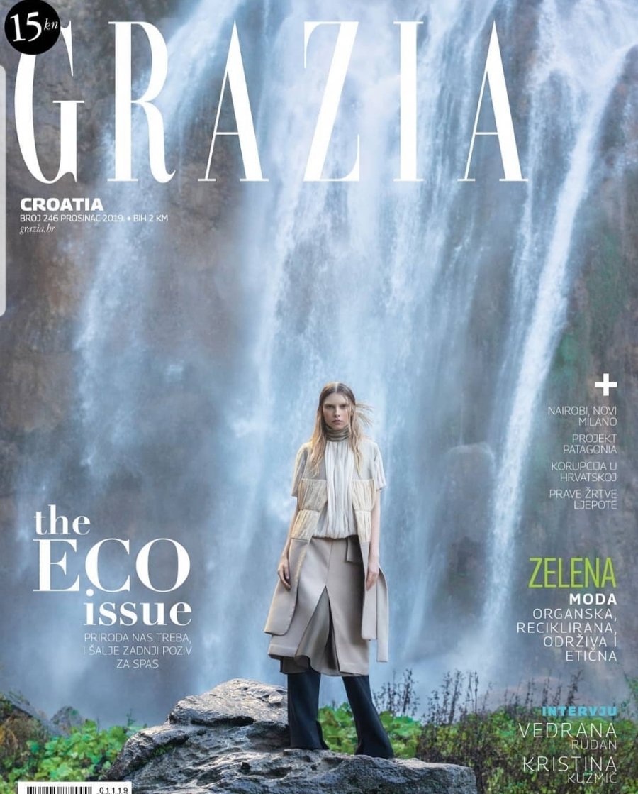 Midikennovo novo lice Klara Perica za naslovnicu Grazia magazina