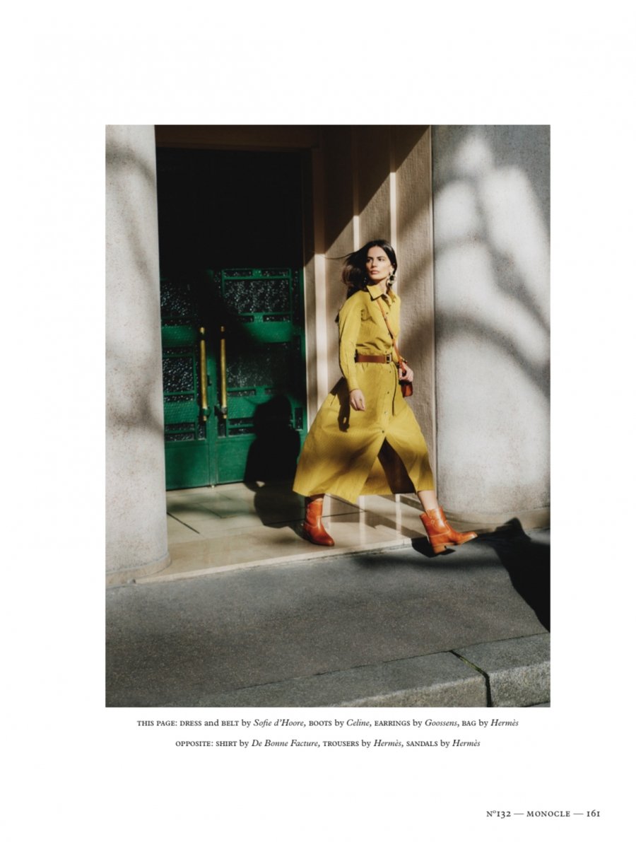 Midikennov top model Helena za Monocle magazin