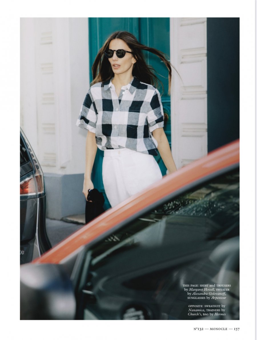 Midikennov top model Helena za Monocle magazin