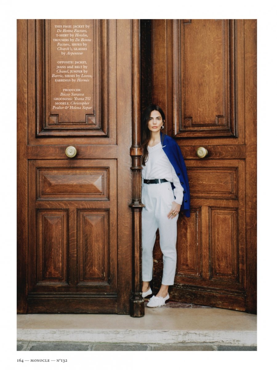 Midikennov top model Helena za Monocle magazin