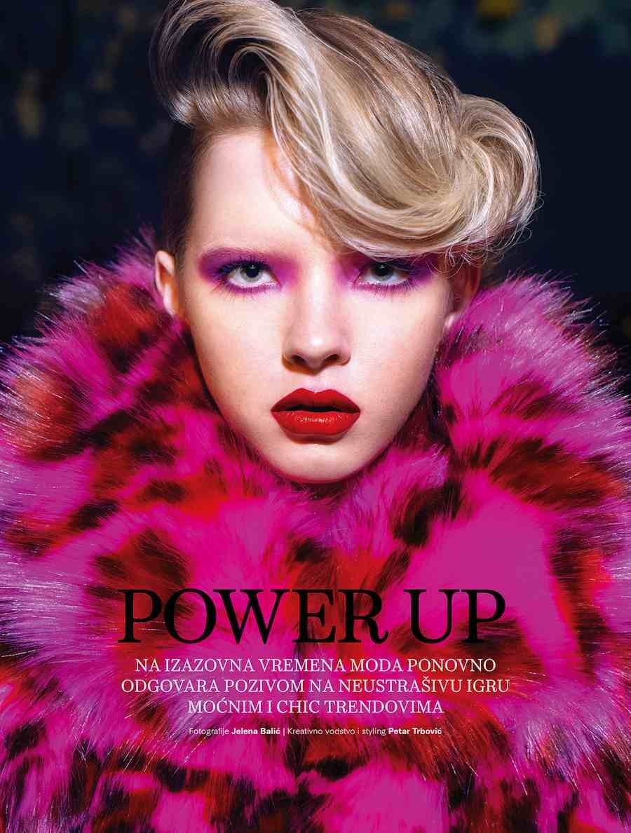 Midikennov model Andrea Jurić za magazin Grazia