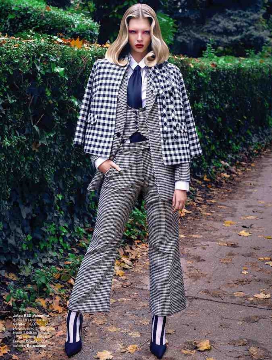 Midikennov model Andrea Jurić za magazin Grazia