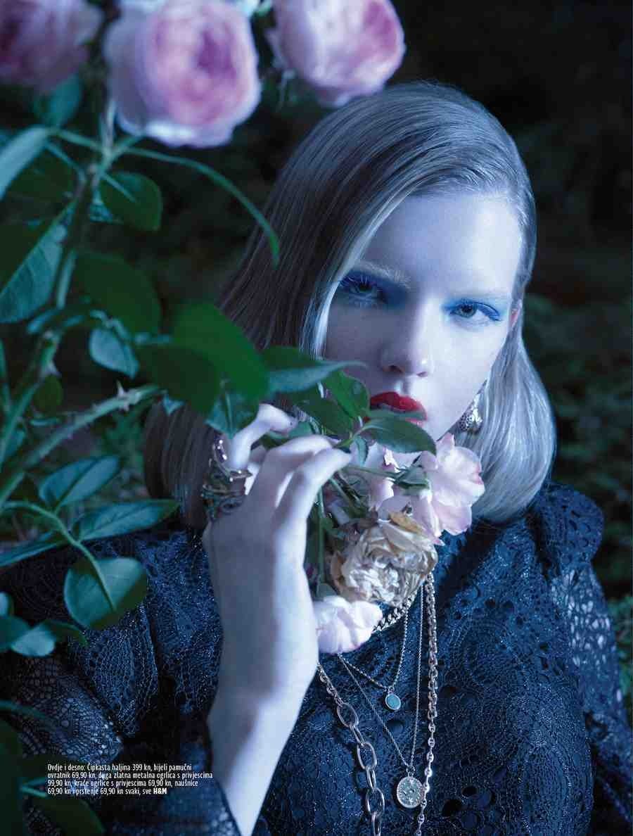 Midikennov model Andrea Jurić za Grazia magazin