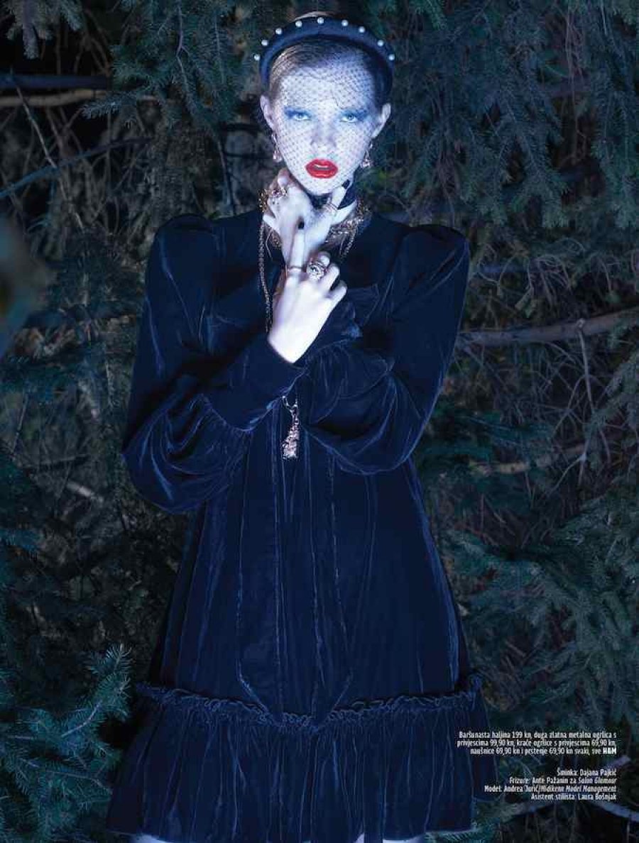 Midikennov model Andrea Jurić za Grazia magazin