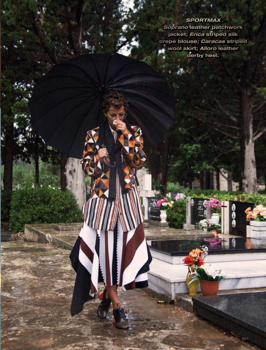 Midikennov top model Helena Šopar za najnoviji editorijal AS IF magazina