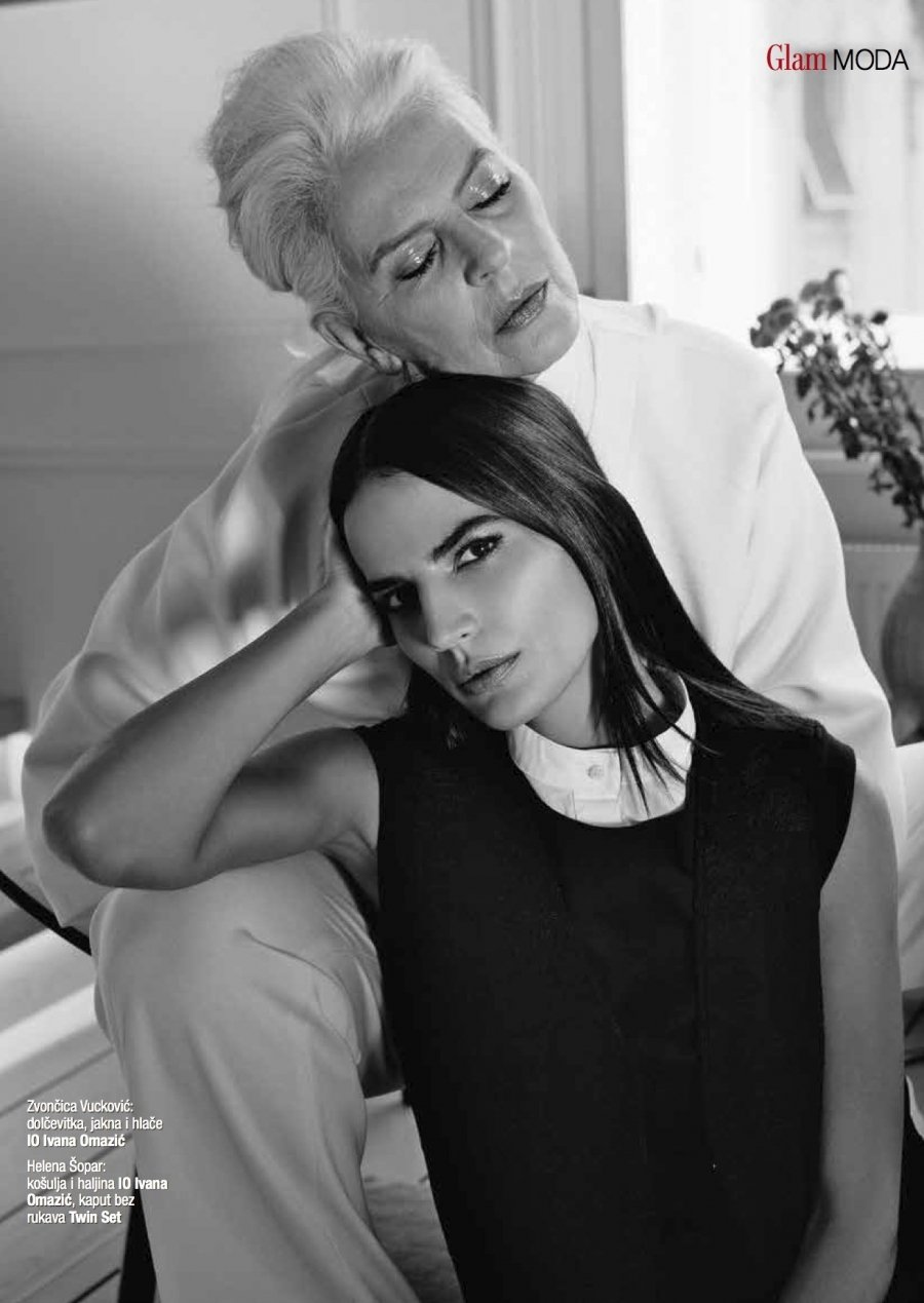 Midikennov top model Helena Šopar za naslovnicu Gloria Glam