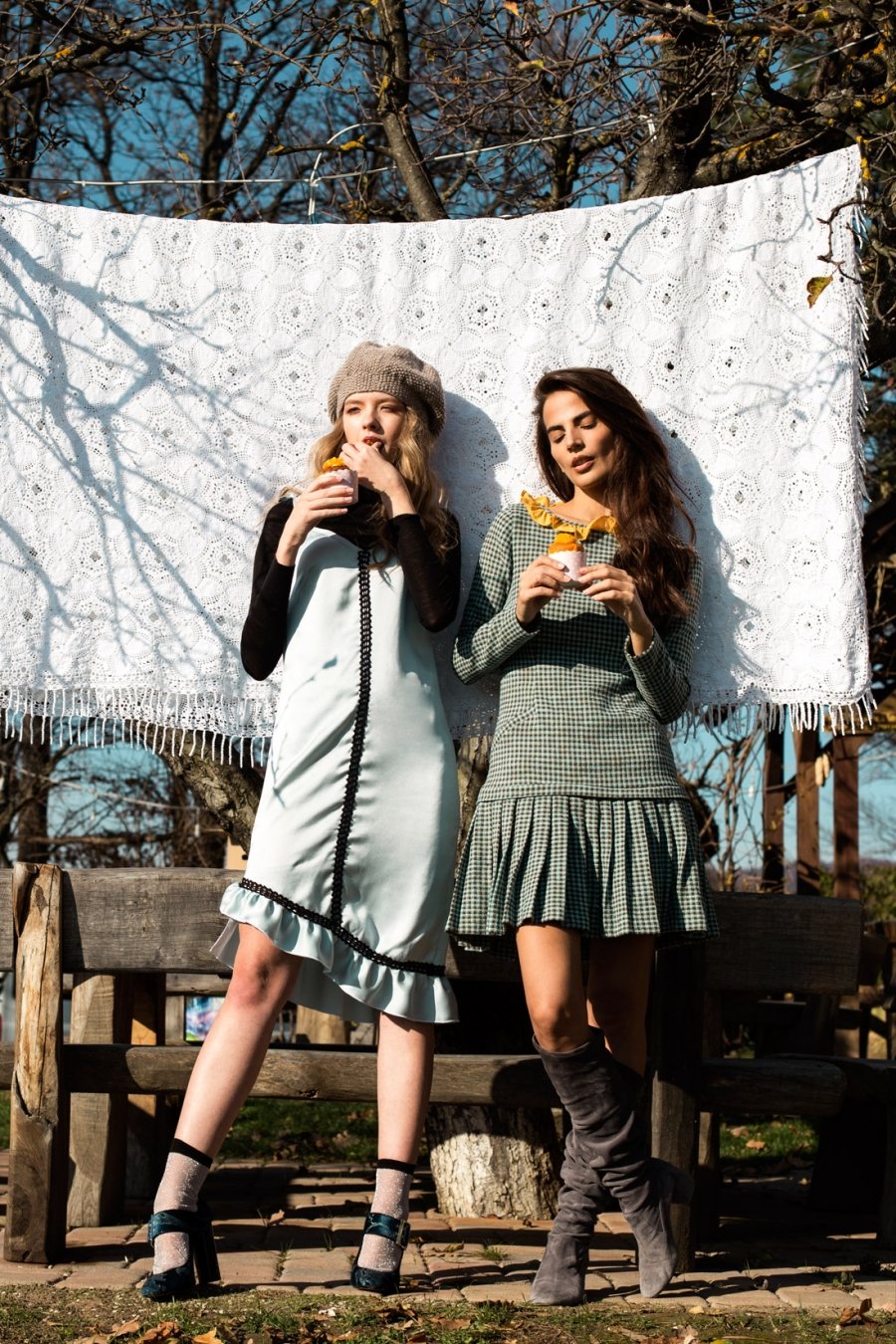 Midikennovo novo lice Andrea Jurić i Midikennov top model Helena Šopar u novoj kampanji SOPARCOLLECTION