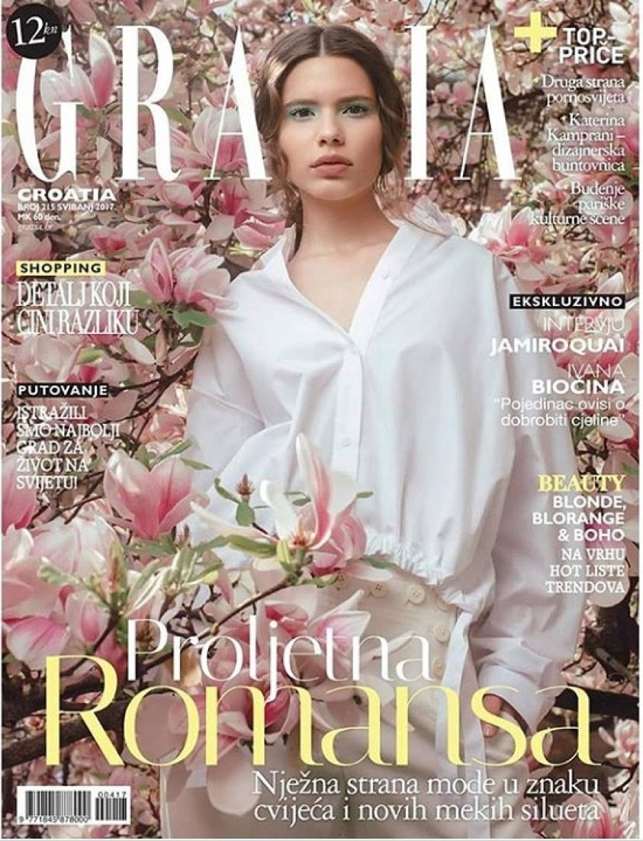 Midikennovo novo lice Laura  za naslovnicu magazina Grazia